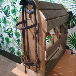 Bridon hackamore cheval Fouganza