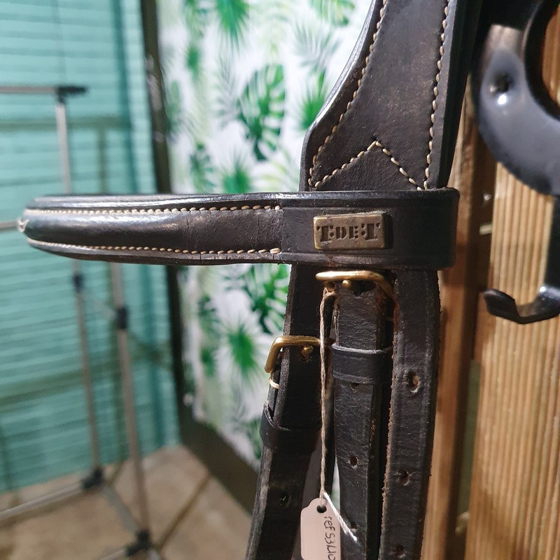Bridon cheval T de T + collier de chasse