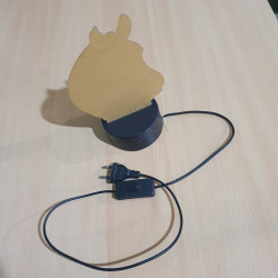 Lampe cheval