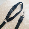 Laisse 65cm + collier