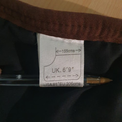 Couverture imperméable 155cm