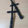 Rênes caoutchouc 2x140cm