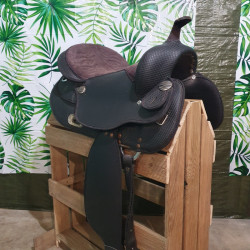 Selle western synthétique