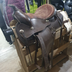 Selle western Poney